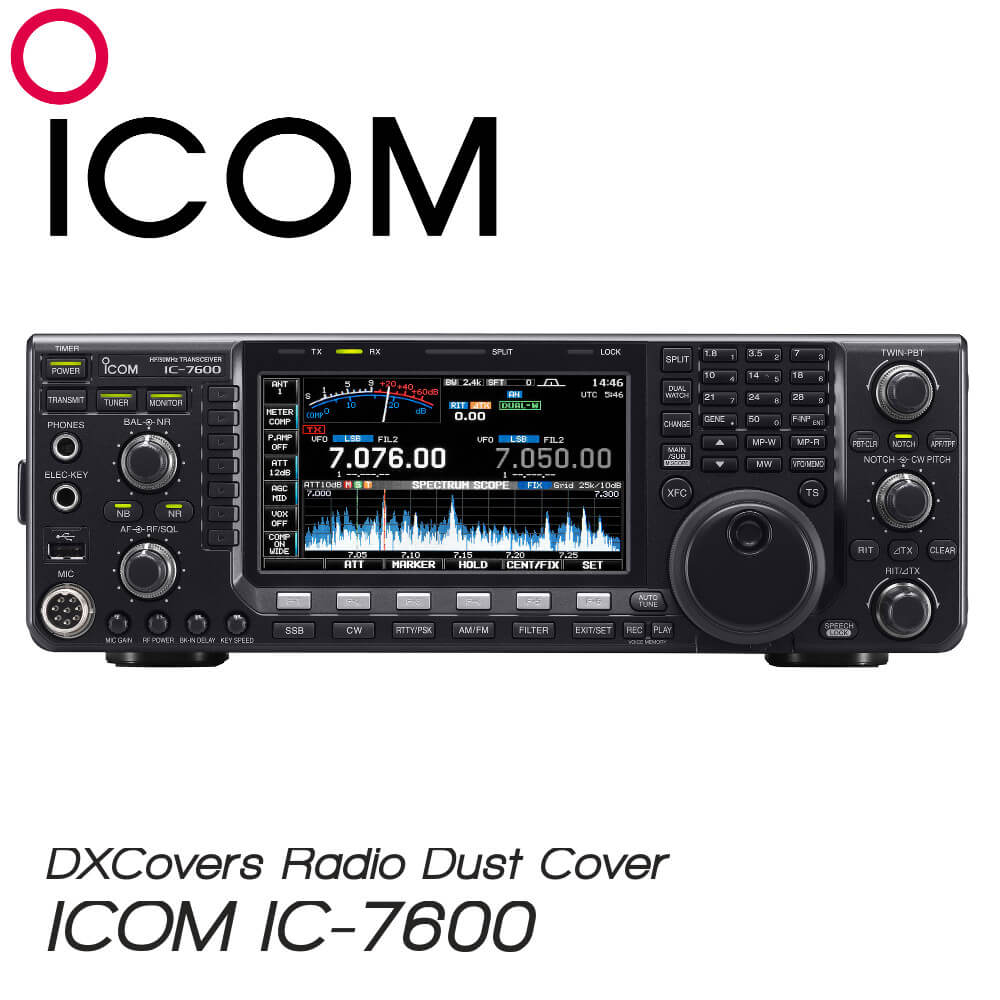 ICOM IC-7600 DX Covers