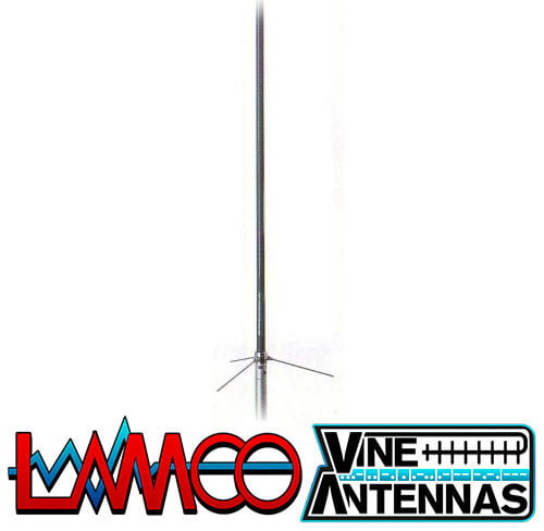 Diamond X-5000N LAMCO Barnsley Vine Antennas Vinetech RST-X5000 145/430/1200Mhz. Gain 4.5/8.3/11.7dbi