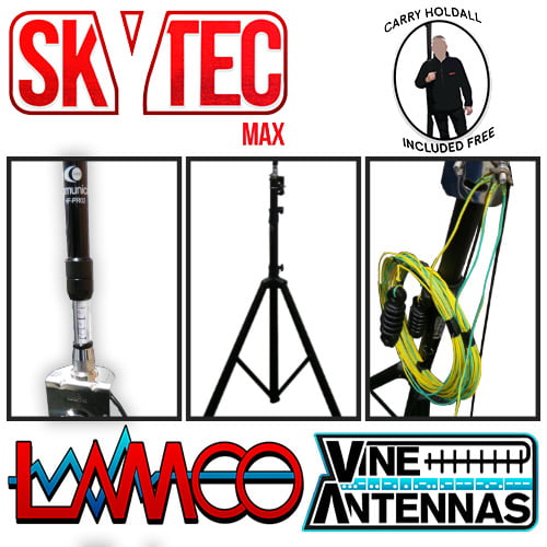 SkyTec MAX Vine Antennas supplied by LAMCO Barnsley my favourite HAM store in the world 5 Doncaster Road Barnsley S70 1TH