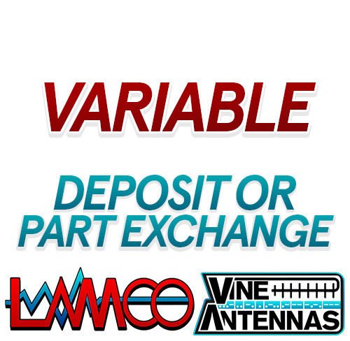 Variable Part Exchange or Deposit Payment supplied by LAMCO Barnsley my favourite HAM store in the world 5 Doncaster Road Barnsley S70 1TH