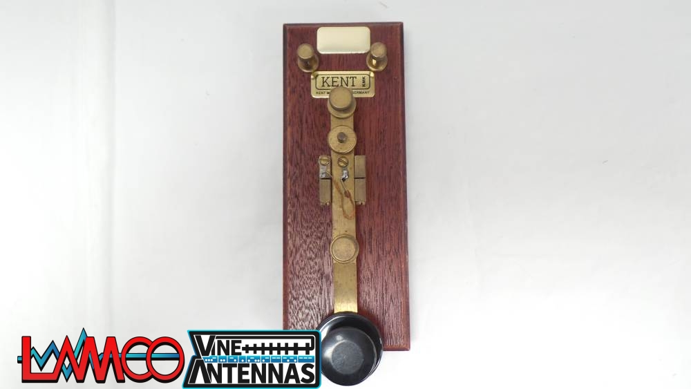Kent Single Paddle Morse Key USED | 12 Months Warranty