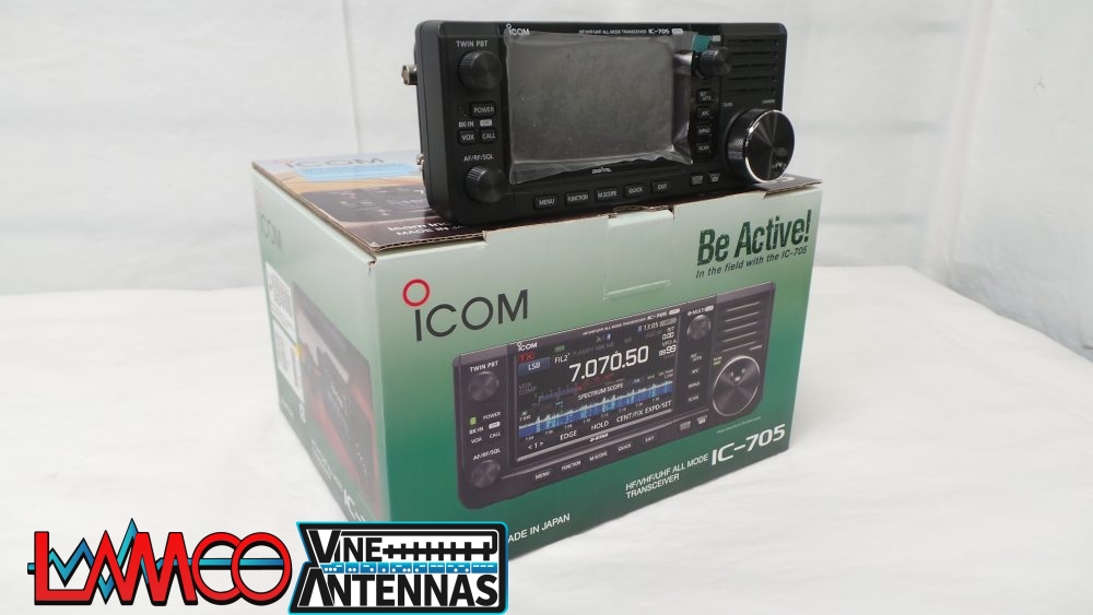 Icom IC-705 Display Model | Two Years Warranty