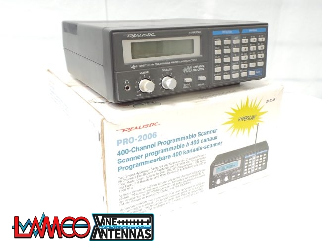 Realistic PRO-2006 Aircraft Base Scanner USED | 12 Months Warranty